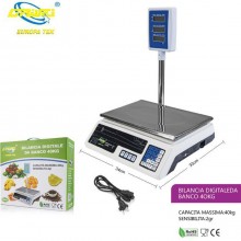 Bilancia Digitale Da Banco Elettronica portata Max 40kg Display professionale