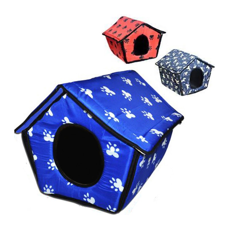 Cuccia da interno per cani gatti animali domestici casetta  morbida e comoda