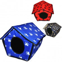 Cuccia da interno per cani gatti animali domestici casetta  morbida e comoda