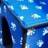 Kmt Style Cuccia da interno per cani gatti animali domestici casett...