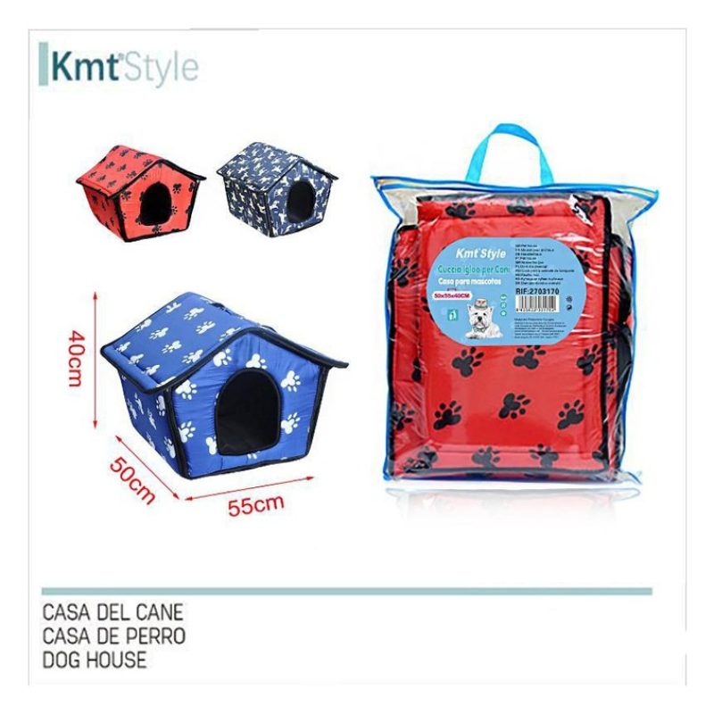 Kmt Style Cuccia da interno per cani gatti animali domestici casett...