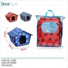 Kmt Style Cuccia da interno per cani gatti animali domestici casett...