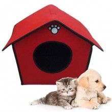 Cuccia da interno per cani gatti animali domestici casetta comoda 50x60 cm