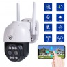 Telecamera IP CAM PTZ WIFI Camera wireless Esterno videocamera HD z...