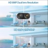 Telecamera IP CAM PTZ WIFI Camera wireless Esterno videocamera HD z...