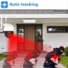 Telecamera IP CAM PTZ WIFI Camera wireless Esterno videocamera HD z...