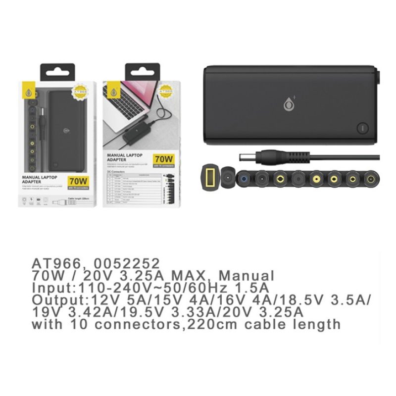OnePlus Alimentatore universale 10 adattatori caricabatterie 70 W n...