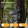 Andowl Telecamera solare 1080P HD WIFI telecamera PTZ di videosorve...