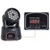 Hongu Proiettore LED RGB testa rotante 360 Luci colorate disco mobi...