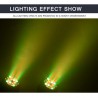Hongu Proiettore LED RGB testa rotante 360 Luci colorate disco mobi...