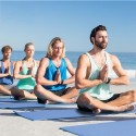 Tappetino Fitness Campeggio Yoga Materassino isolante Palestra 180x50x0,6 cm