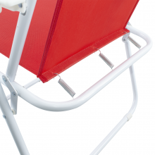 Sedia Relax Spiaggina da Mare per Giardino 52x44x75 cm Pieghevole da Campeggio