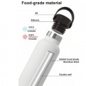 Borraccia termica portatile acciaio inox caldo freddo da 500ml bottiglia acqua