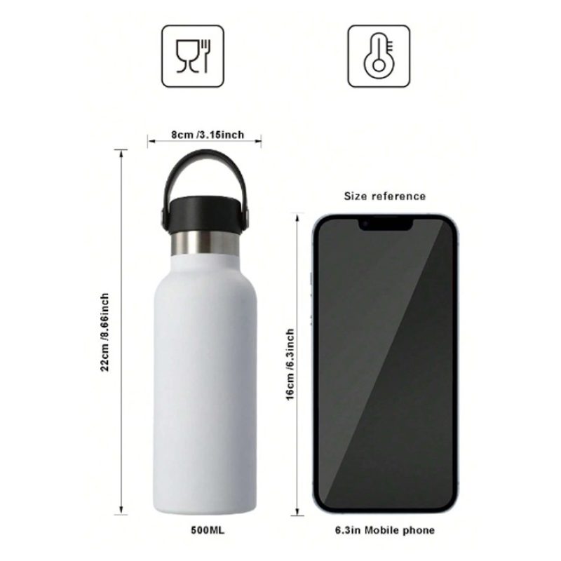 Kmt Style Borraccia termica portatile acciaio inox caldo freddo da ...