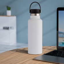 Borraccia termica portatile acciaio inox caldo freddo da 500ml bottiglia acqua