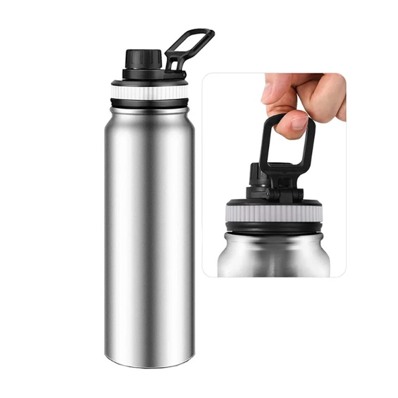Borraccia termica 500ml in acciaio inox termos caldo freddo bottiglia acqua