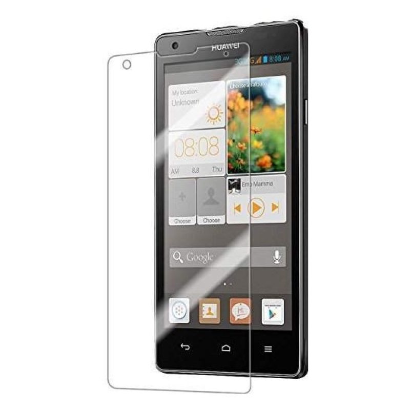 Pellicola protettiva in vetro temperato anti bolle Screen Protector per Huawei Ascend G700