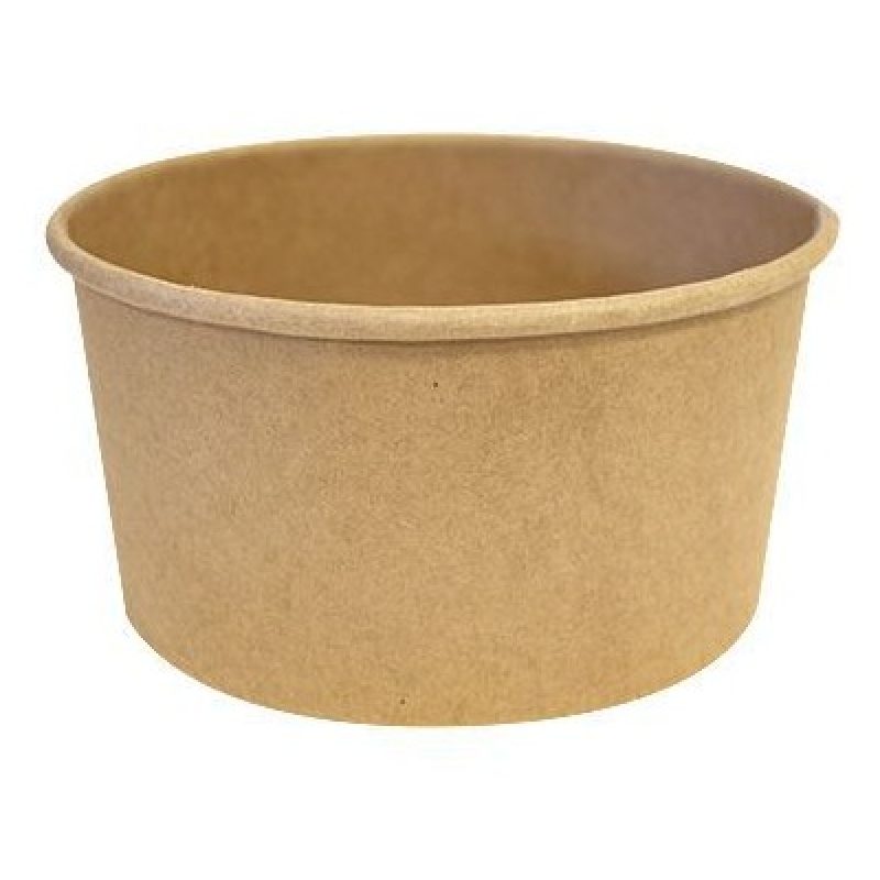 Bio Packaging 50 Insalatiere in cartoncino Kraft contenitore di car...