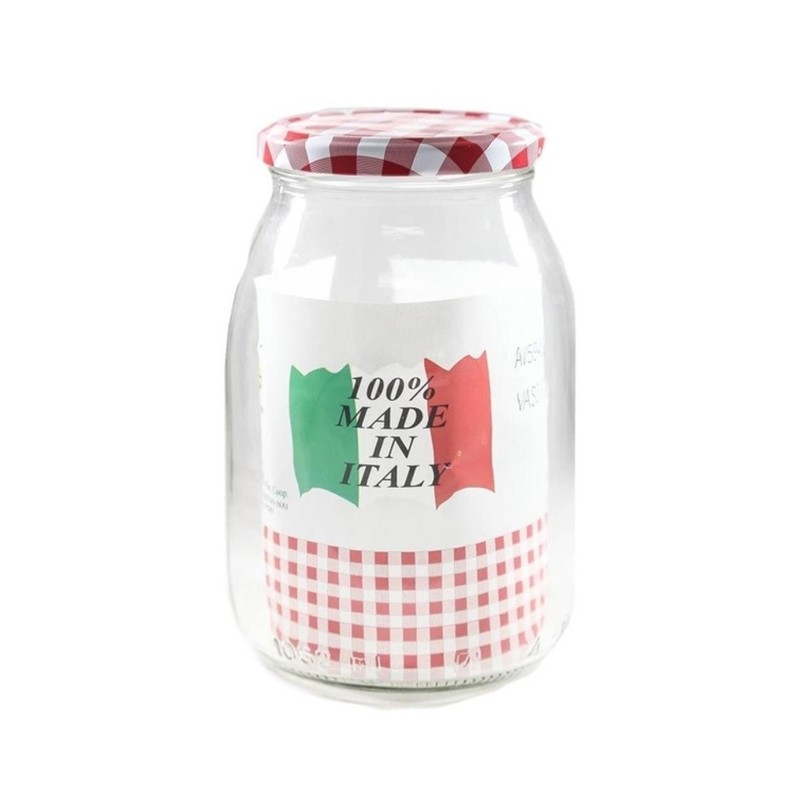 Hongu Set 12 Pezzi Contenitore Barattolo In Vetro Con Coperchio vas...