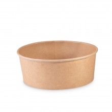 50 Insalatiere in cartoncino Kraft contenitore di carta 500 cc ciotole poke