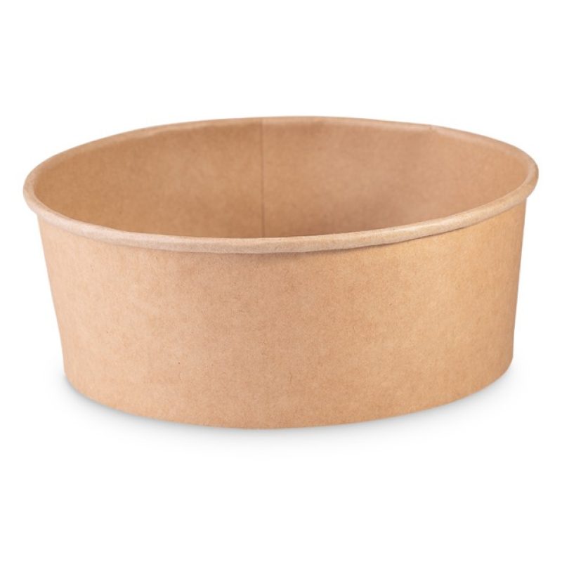 Bio Packaging 50 Insalatiere in cartoncino Kraft contenitore di car...