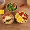 Bio Packaging 50 Insalatiere in cartoncino Kraft contenitore di car...