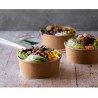 Bio Packaging 50 Insalatiere in cartoncino Kraft contenitore di car...