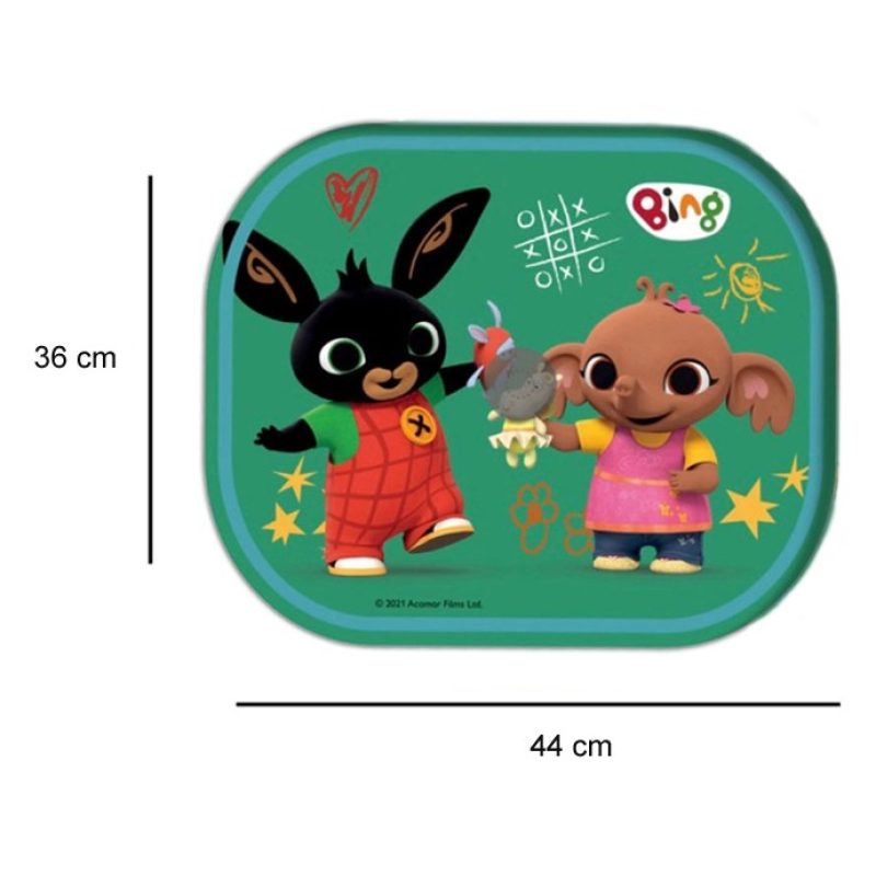 Albri Coppia Tendine Laterali Parasole Auto Disney Bing Coniglietto...
