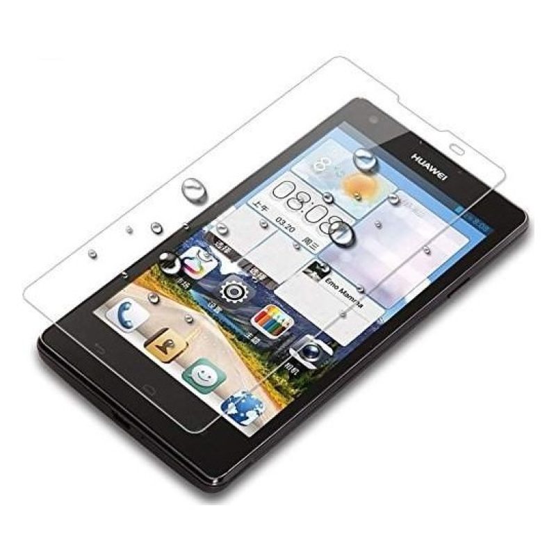 Pellicola protettiva in vetro temperato anti bolle Screen Protector per Huawei Ascend G700