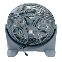 Ventilatore da Tavolo 90W Pale 51 cm 3 Velocita Inclinazione Regolabile grigio