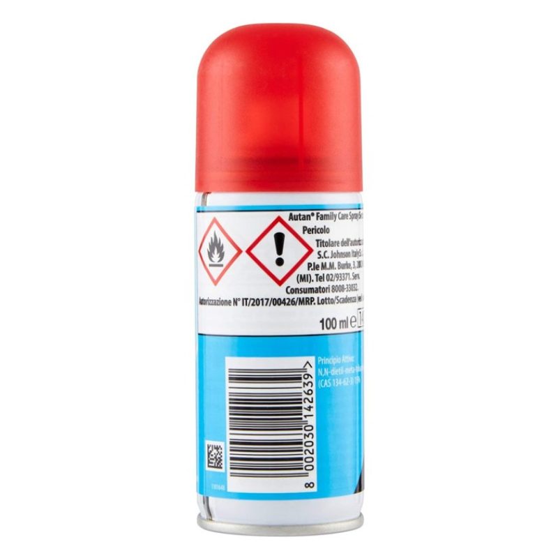 Autan Autan Family Care Spray Antizanzare insetto repellente protez...