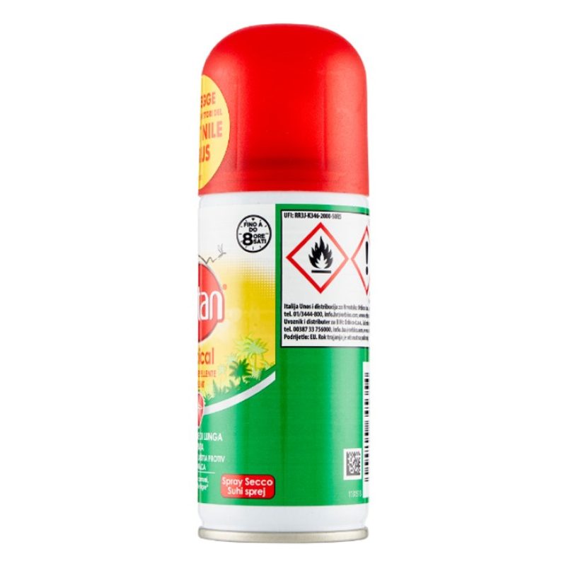 Autan Autan Tropical Spray Antizanzare comuni tigre insetto repelle...