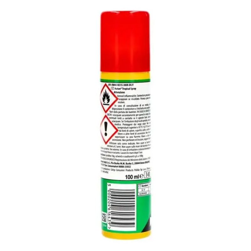 Autan Autan Tropical Spray Antizanzare comuni tigre insetto repelle...