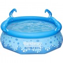 Piscina Fast Set Autoportante Tonda Bambini Giardino Estate 274x76cm Octopool