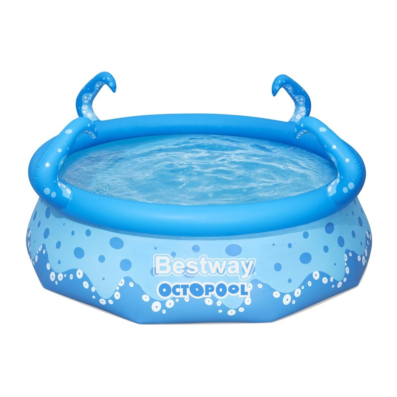 Piscina Fast Set Autoportante Tonda Bambini Giardino Estate 274x76cm Octopool