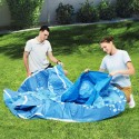 Piscina Fast Set Autoportante Tonda Bambini Giardino Estate 274x76cm Octopool