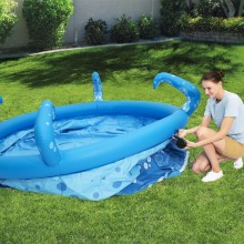 Piscina Fast Set Autoportante Tonda Bambini Giardino Estate 274x76cm Octopool