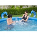 Piscina Fast Set Autoportante Tonda Bambini Giardino Estate 274x76cm Octopool