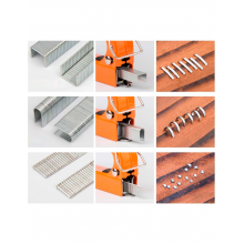 Spillatrice manuale 3 funzioni graffatrice chiodatrice graffettatrice per legno