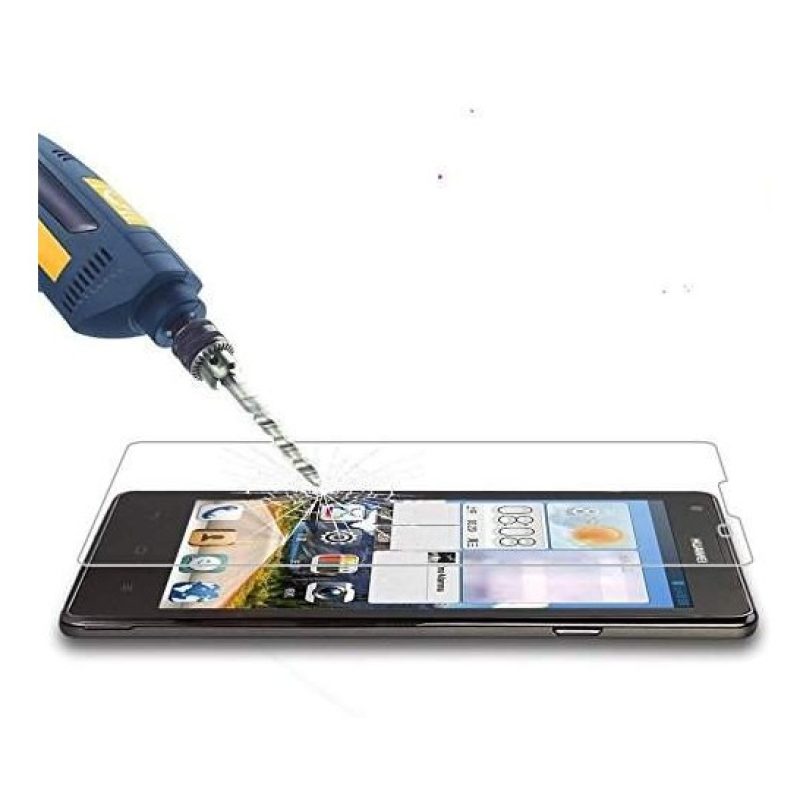Pellicola protettiva in vetro temperato anti bolle Screen Protector per Huawei Ascend G700