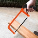 Sega Manuale segaccio ad arco con Lama 15 cm e guida per taglio legno potatura