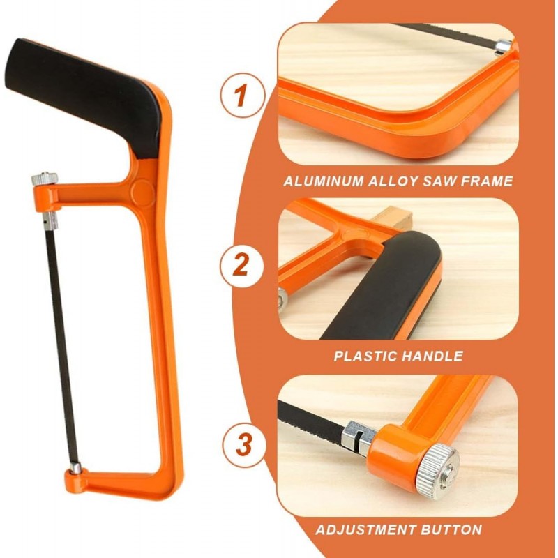 Kmt Style Sega Manuale segaccio ad arco con Lama 15 cm e guida per ...