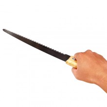 Segaccio sega per potatura lama dritta 35cm seghetto rami manico in legno