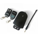 Kit ricevitore 2 telecomandi universale radiocomando 433mhz radio cancelli luci