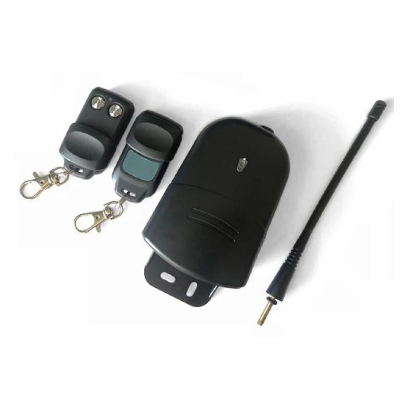 Allpress Kit ricevitore 2 telecomandi universale radiocomando 433mh...