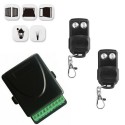 Kit Ricevitore 2 Telecomandi Universale 433MHz Apertura Cancello Automatica