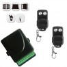 Allpress Kit Ricevitore 2 Telecomandi Universale 433MHz Apertura Ca...