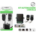 Kit Ricevitore 2 Telecomandi Universale 433MHz Apertura Cancello Automatica