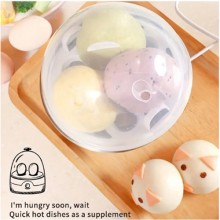 Cuociuova Elettrico Cuoci Uovo Cucina Fino a 7 Uova Sode Bollitore 350W 15x14 cm