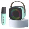 Hongu Cassa Speaker Bluetooth Karaoke 1 Microfono Portatile Ricaric...